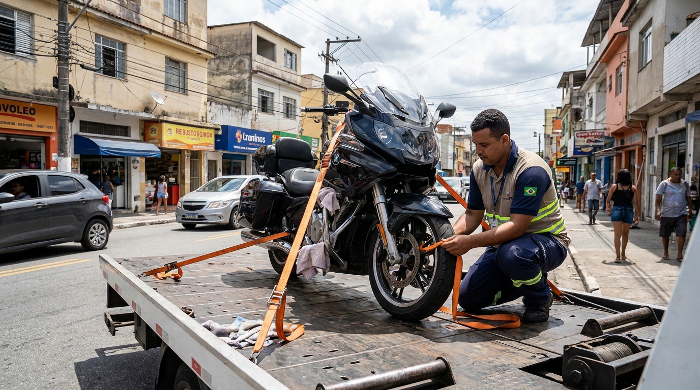 Guincho para Moto em Uberaba‑MG