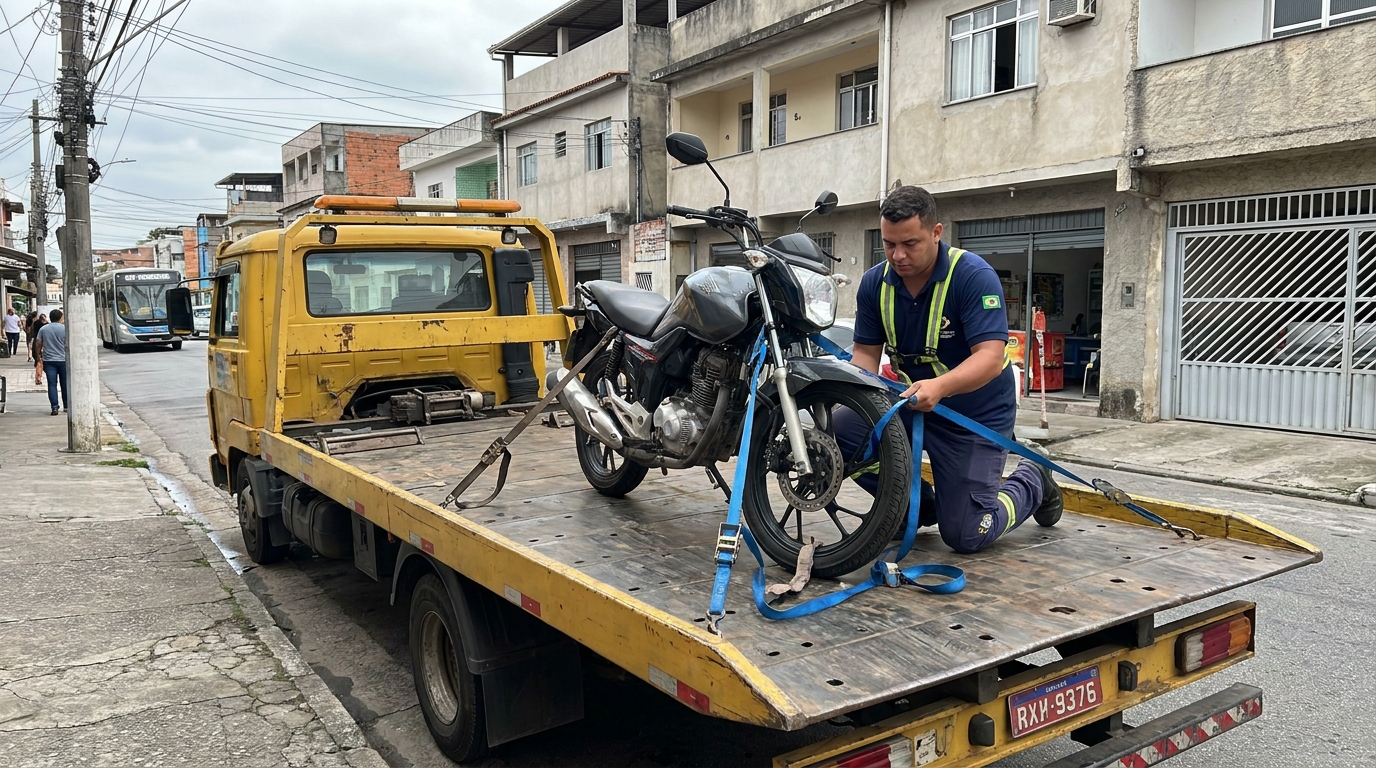 Guincho para Moto em Uberaba‑MG